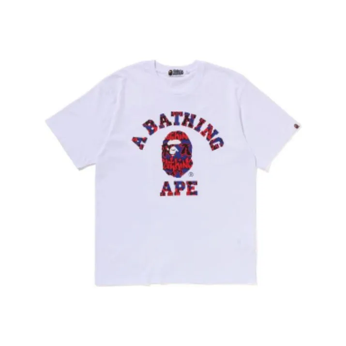 Bape Graffiti Pattern College Tee-2