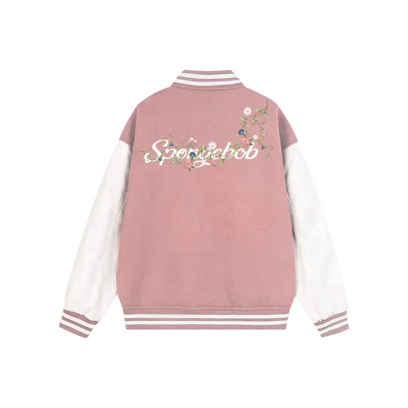 SPONGEBOB SQUAREPANTS Baseball Jacket Unisex-6