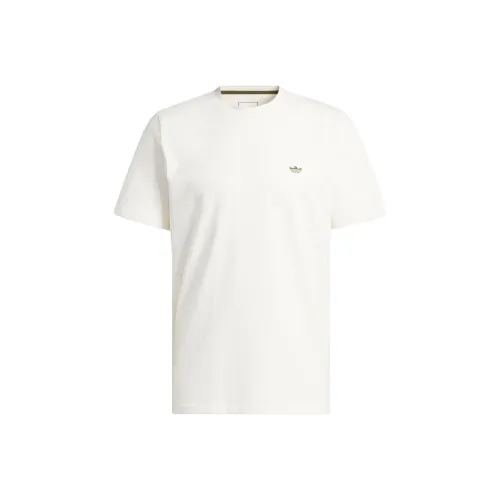 Adidas Originals T-Shirts Men Beige