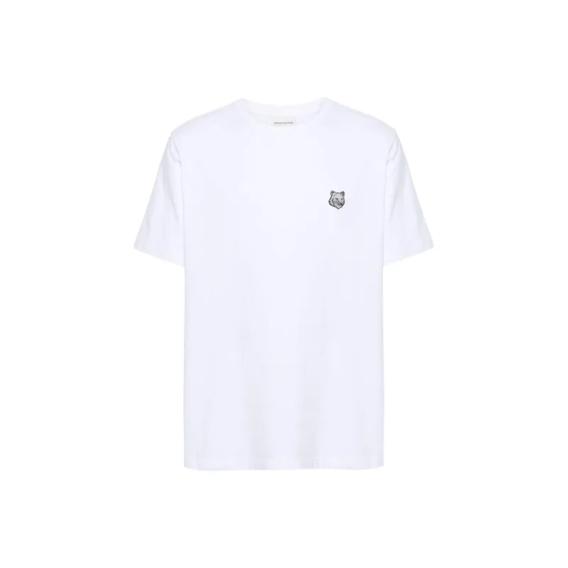 Maison Kitsuné Fox Head Patch Crewneck T Shirt-0