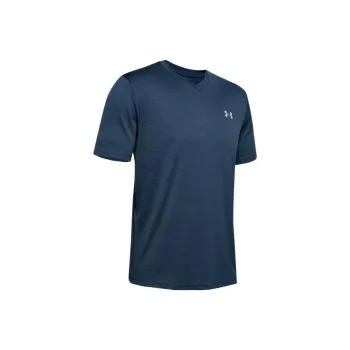 Under Armour Velocity T-Shirts Men Navy Blue