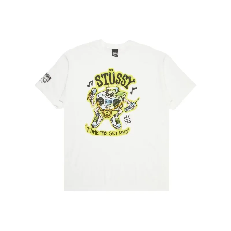 Stussy Time To Get Paid Tee-0