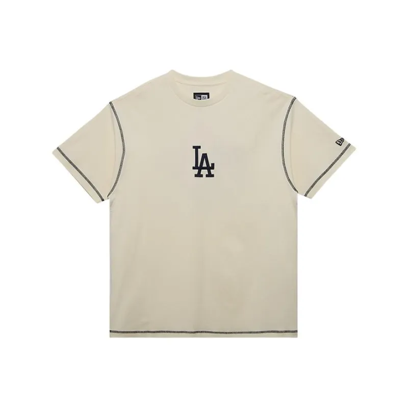 New Era T Shirt Unisex Ivory White-0