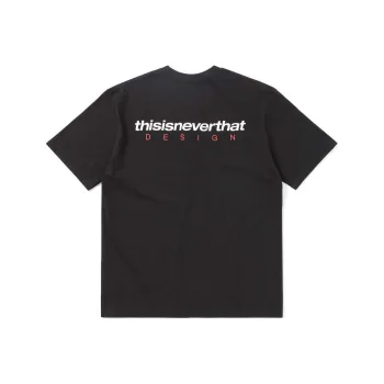 Thisisneverthat SS24 DSN Logo Tee T Shirt Unisex Black