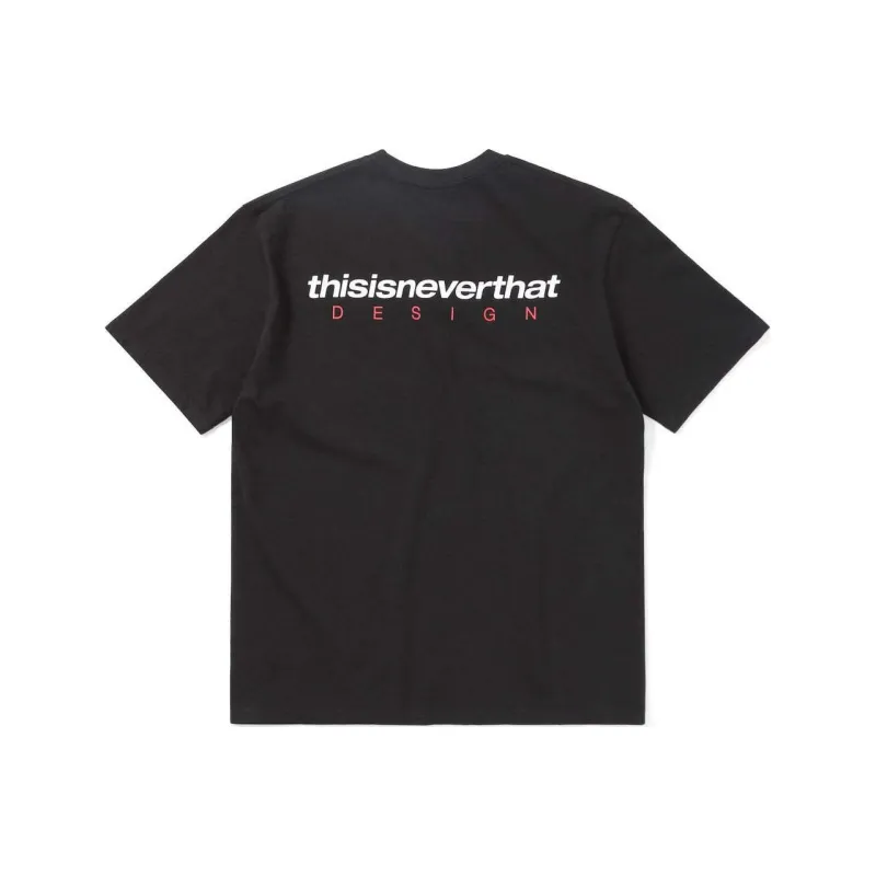 Thisisneverthat SS24 DSN Logo Tee T Shirt Unisex Black-0