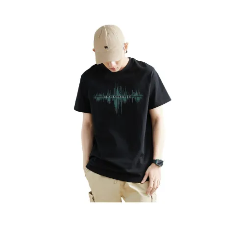 Tonlion T-Shirts Men Black