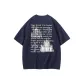 Navy Blue (White Text)