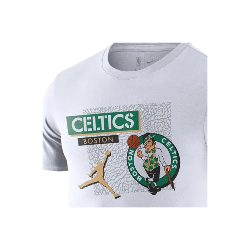 Jordan T Shirts Men White-2