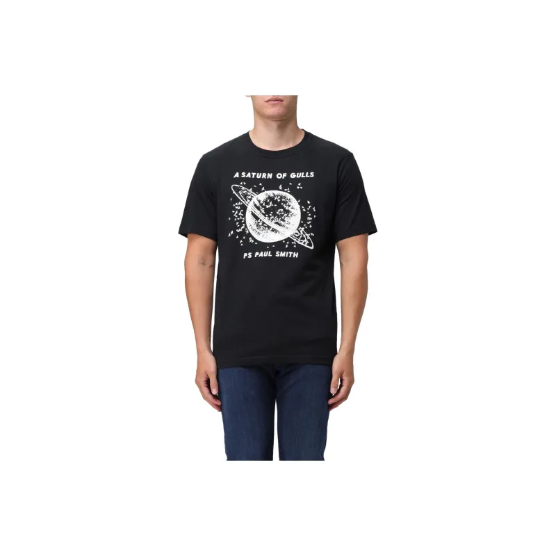 Paul Smith Graphic Printed Crewneck T Shirt-0