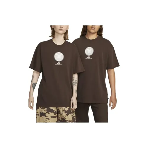 Nike SB X Yuto SS23 Co branded Series T Shirt Unisex Brown
