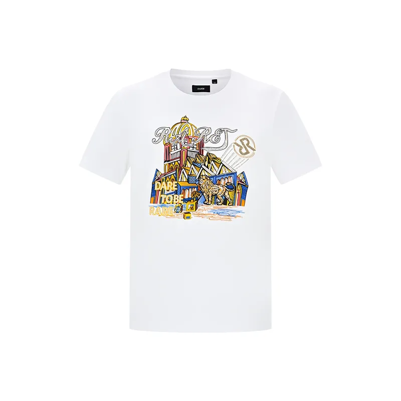 RARE T Shirts Men White-0