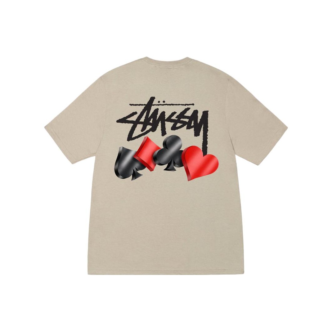 Stussy Suits Tee White - POIZON Stussy Suits Tee White - POIZON