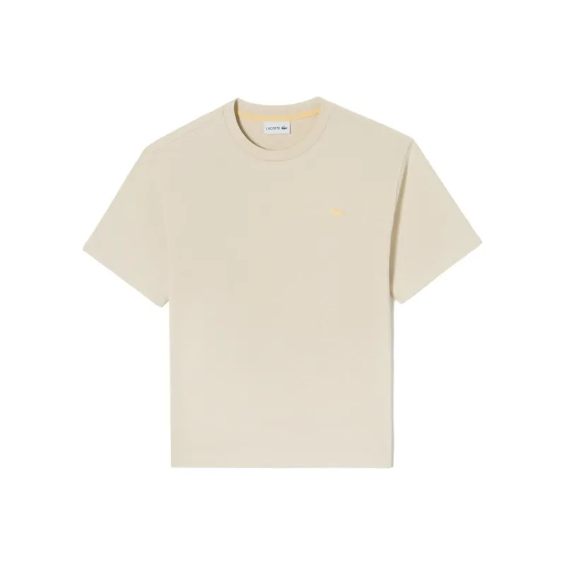LACOSTE T Shirts Men Beige-0
