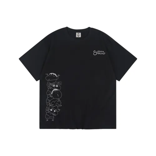 Crayon Shinchan Short Sleeved T Shirts Unisex