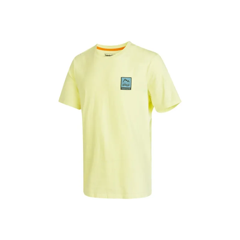 Timberland T Shirt Men's Yellow-0