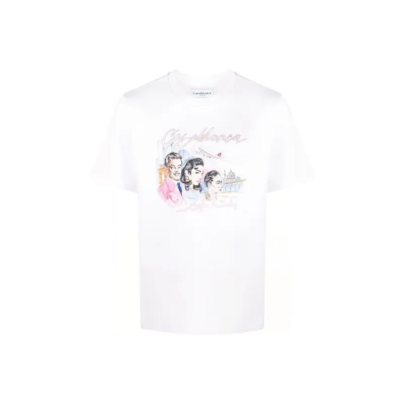 CASABLANCA La Liaison T shirt-0