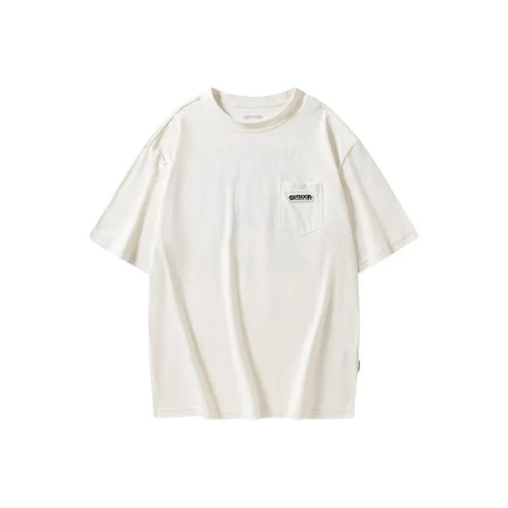 OUTDOOR PRODUCTS T Shirts Unisex Moon White-0