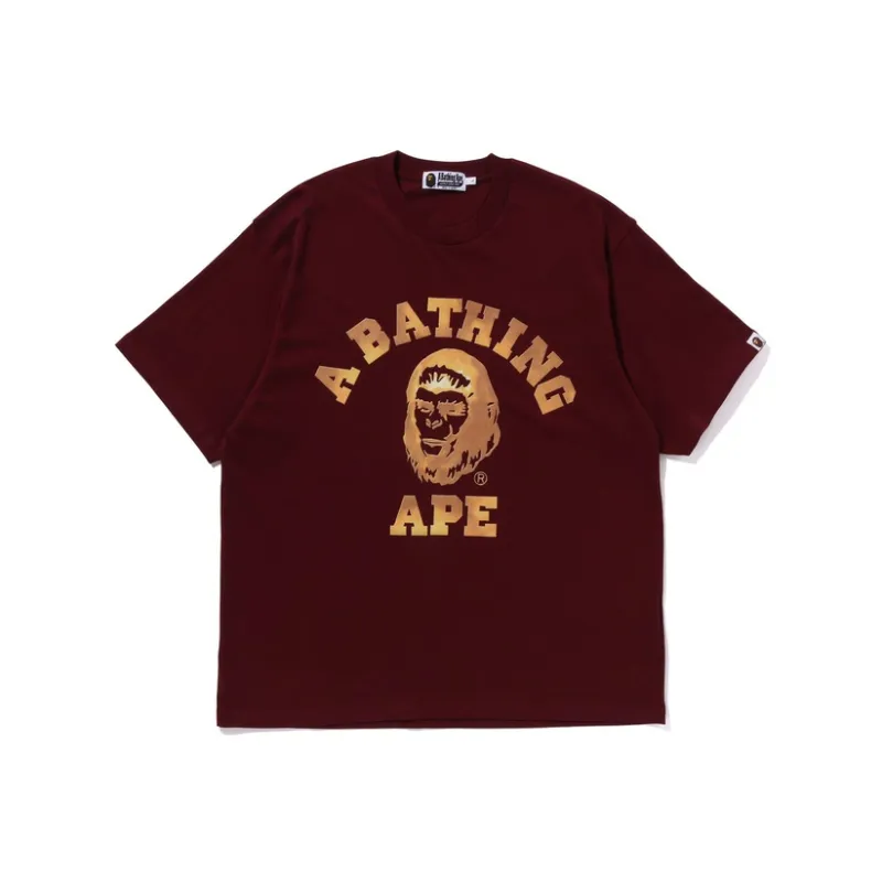 A BATHING APE College Graphic Tee-4