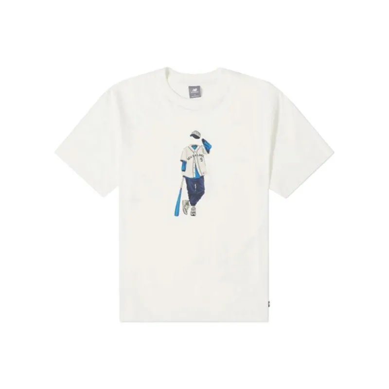 New Balance T Shirt Men's Sea Salt-0
