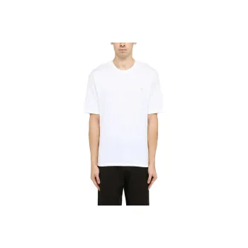 PRADA Logo Patch Crewneck T Shirt