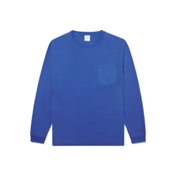 NOAH Long Sleeve Core Logo Pocket Tee