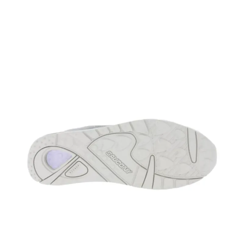Saucony Grid 9000 Anti Slip Wear Resistant Low Top Running Shoes Unisex Gray-2