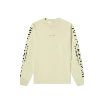 1017 ALYX 9SM T Shirts Men Yellow