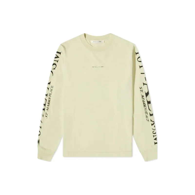 1017 ALYX 9SM T Shirts Men Yellow-0