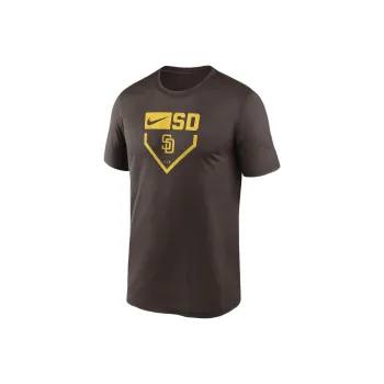 Nike San Diego Padres Home Plate Icon Legend T-Shirt Men's Brown