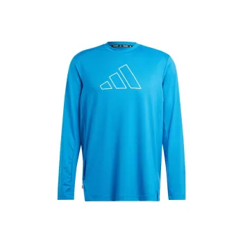 Adidas Originals TI 3B LS TEE T Shirts Men Blue