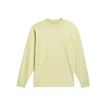 Adidas Basketball Long Sleeve Long Sleeve Top   Yellow