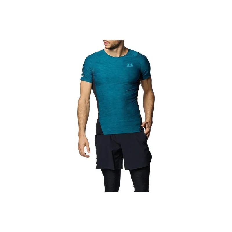 Under Armour T Shirt Men's Peacock Blue-0