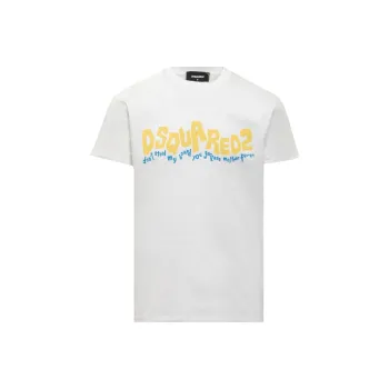 DSQUARED 2 D2 Waving Logo Crewneck T Shirt