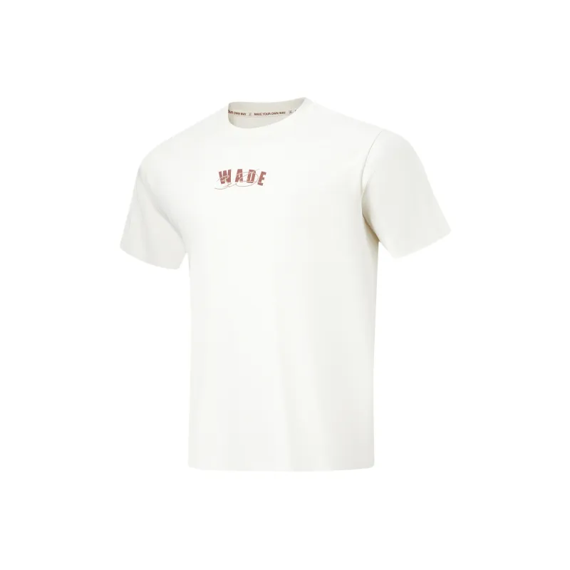 LINING T Shirts Unisex Ecru-0