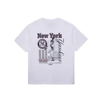 New Era x MLB SS24 New York Yankees T Shirt Unisex White