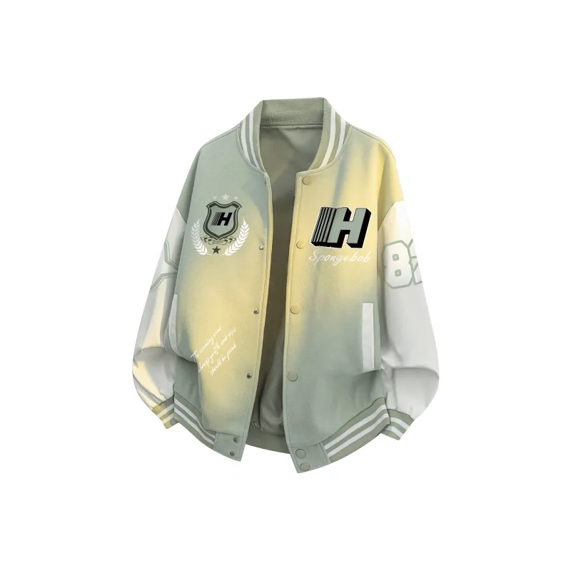 SPONGEBOB SQUAREPANTS Baseball Jacket Unisex-4