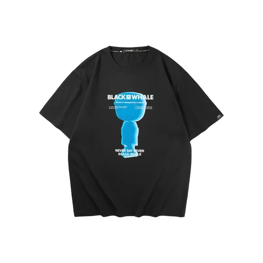 HLA JEANS T Shirts Men Black B8-0