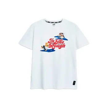 PUMA Puma Golf X Hoops T-Shirt Men's White