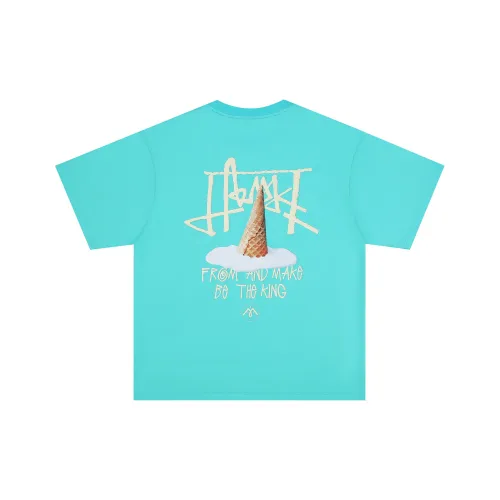 FFOMKE T-Shirt Unisex Macaron Blue