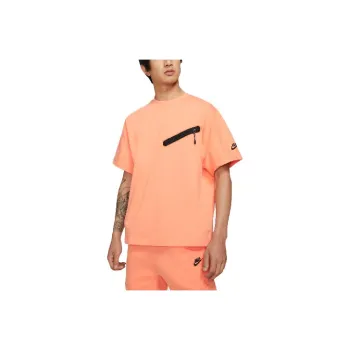 Nike Sportswear T Shirts Men Fog Orange/Black