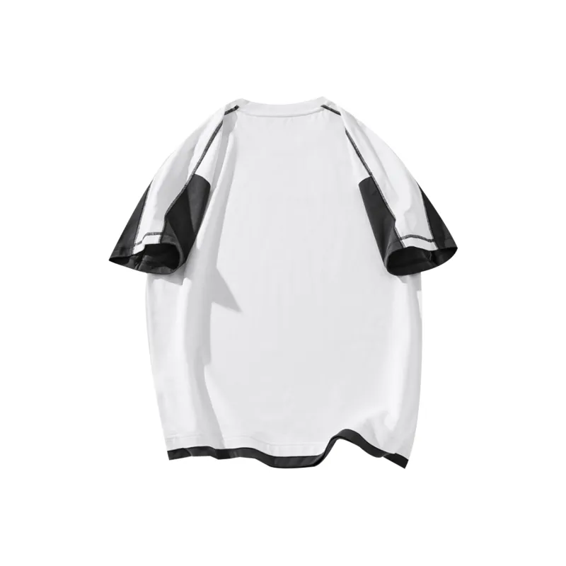 FAIRWHALE T Shirt Unisex White & Dark Gray-1