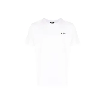 A.P.C Logo Printed Crewneck T Shirt