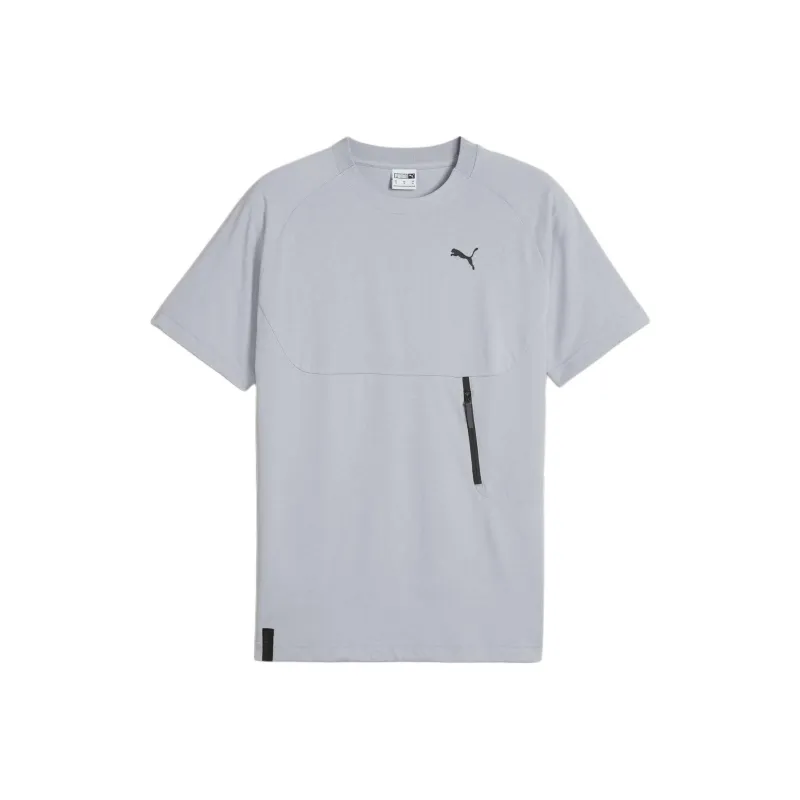 PUMA PUMATECH T Shirts Men Dusty Gray-0