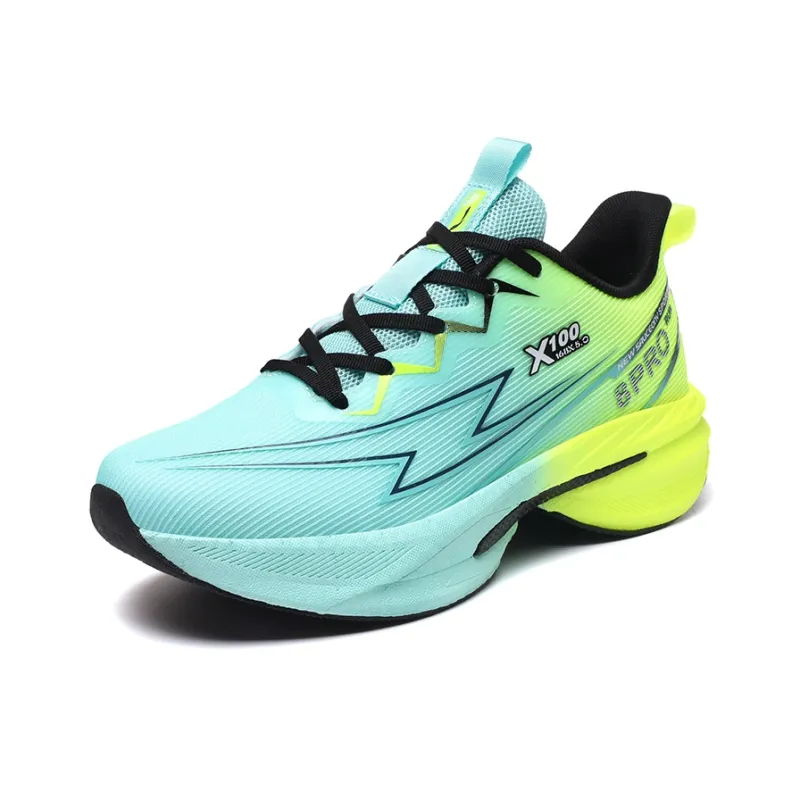 BIANSULONG Cushioned Slip Resistant Abrasion Resistant Low Top Casual Running Shoes Men's Orange Red-11