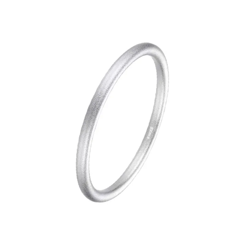 Fan Xing As Season S999 Fine Silver Bangles Women's-0