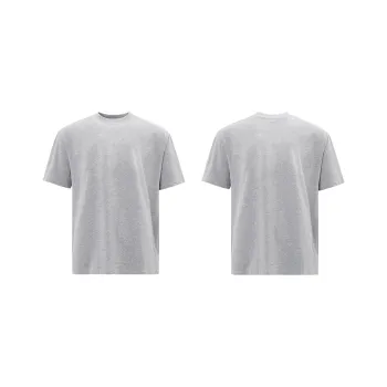 MT99 Short Sleeved T Shirts Casual Loose Fit Minimalist Style Men's Premium Solid Color
