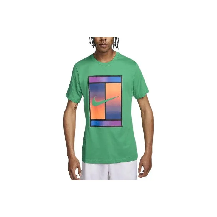 Nike Court Dri-FIT T-Shirt Men's Stadium Green-0