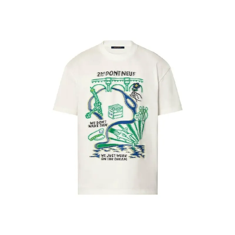 LOUIS VUITTON SS24 T Shirt Men's White-0