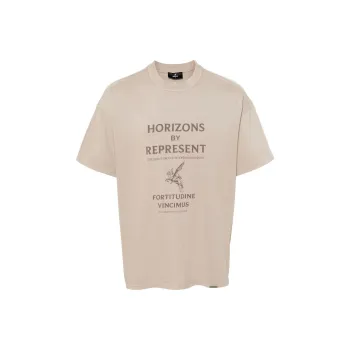REPRESENT Horizons Slogan Printed T Shirt