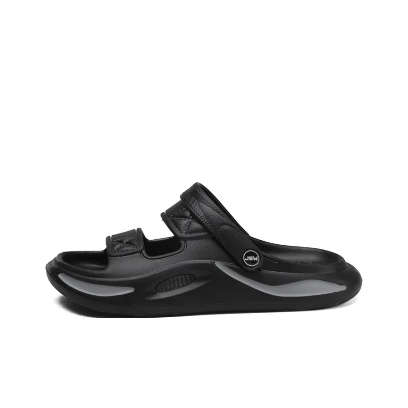 JEANSWEST EVA Odor Resistant Soft Sole Comfortable Men's Outerwear Slide Slippers Men's-0
